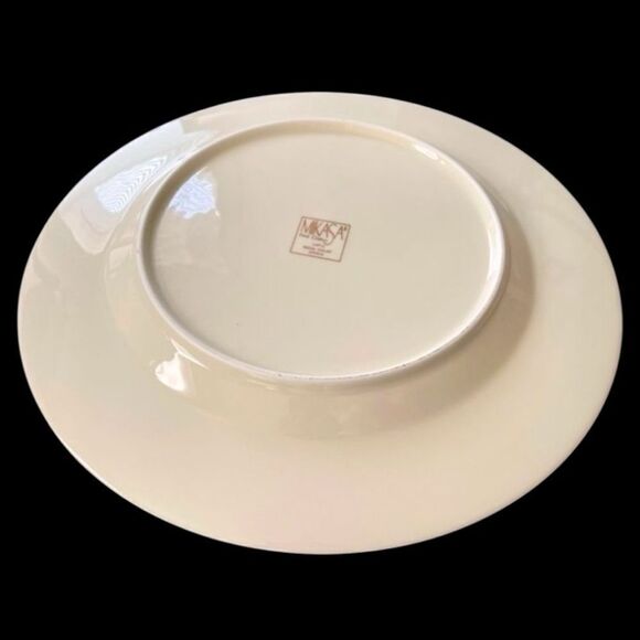 Vintage Mikasa Japan Fine China Regal Court Gold Lattice 12” Round Chop Platter - Picture 13 of 15